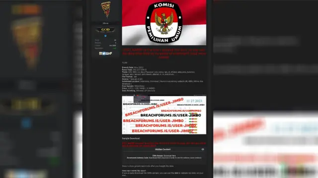 Kontroversi Hari Pertama Kampanye: Heboh Kebocoran Data DPT yang Dijual Seharga Rp1,2 Miliar
